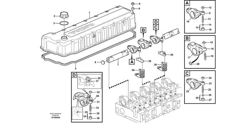 Racker ARM Shaft